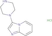 1-{Imidazo[1,2-a]pyridin-3-yl}piperazine hydrochloride