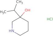 3-Isopropylpiperidin-3-ol hydrochloride