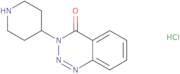 3-(Piperidin-4-yl)benzo[d][1,2,3]triazin-4(3H)-one hydrochloride