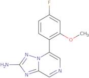 5-(4-Fluoro-2-methoxyphenyl)-[1,2,4]triazolo[1,5-a]pyrazin-2-amine