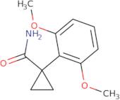 1-(2,6-Dimethoxyphenyl)cyclopropanecarboxamide