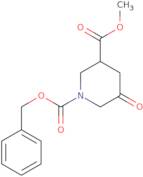 1-benzyl 3-methyl 5-oxopiperidine-1,3-dicarboxylate