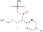 1-Tert-Butyl 3-Ethyl 2-(5-Bromopyrimidin-2-Yl)Malonate