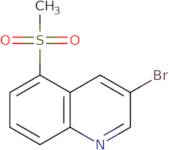 3-bromo-5-(methylsulfonyl)quinoline