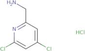 (4,6-Dichloropyridin-2-yl)methanamine hydrochloride