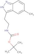 tert-Butyl (2-(5-methyl-1H-indazol-3-yl)ethyl)carbamate