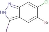 5-Bromo-6-chloro-3-iodo-1H-indazole