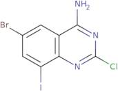 6-Bromo-2-chloro-8-iodoquinazolin-4-amine