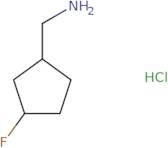 (3-Fluorocyclopentyl)methanamine hydrochloride