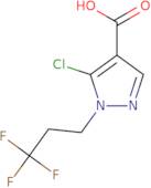 5-Chloro-1-(3,3,3-trifluoropropyl)-1H-pyrazole-4-carboxylic acid