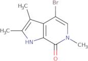 4-Bromo-2,3,6-trimethyl-1H-pyrrolo[2,3-c]pyridin-7(6H)-one