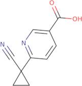 6-(1-Cyanocyclopropyl)nicotinic acid