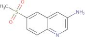 6-(Methylsulfonyl)quinolin-3-amine