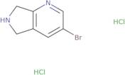 3-Bromo-5H,6H,7H-pyrrolo[3,4-b]pyridine dihydrochloride