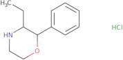 3-Ethyl-2-phenylmorpholine hydrochloride