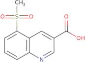 5-(Methylsulfonyl)quinoline-3-carboxylic acid