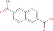 7-Carbamoylquinoline-3-carboxylic acid