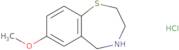 7-Methoxy-2,3,4,5-tetrahydrobenzo[f][1,4]thiazepine hydrochloride