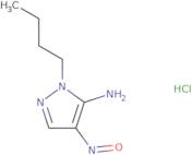 1-butyl-4-Nitroso-1H-pyrazol-5-amine hydrochloride