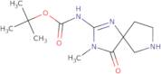 tert-Butyl (3-methyl-4-oxo-1,3,7-triazaspiro[4.4]non-1-en-2-yl)carbamate