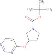 tert-Butyl (3R)-3-pyrimidin-4-yloxypyrrolidine-1-carboxylate