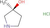 (3S)-3-Methylpyrrolidin-3-ol HCl ee