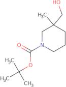 tert-Butyl (3R)-3-(hydroxymethyl)-3-methyl-piperidine-1-carboxylate