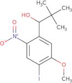 (R)-1-(4-Iodo-5-methoxy-2-nitrophenyl)-2,2-dimethylpropan-1-ol ee