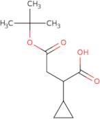 (S)-4-(tert-Butoxy)-2-cyclopropyl-4-oxobutanoic acid