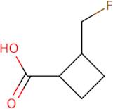 rac-(1R,2R)-2-(Fluoromethyl)cyclobutane-1-carboxylic acid, trans