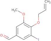 3-Iodo-5-methoxy-4-(prop-2-en-1-yloxy)benzaldehyde