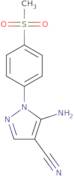 5-Amino-1-(4-(methylsulfonyl)phenyl)-1H-pyrazole-4-carbonitrile