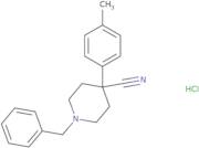 1-Benzyl-4-(4-methylphenyl)piperidine-4-carbonitrile hydrochloride