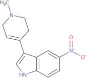 3-(1-Methyl-1,2,3,6-tetrahydropyridin-4-yl)-5-nitro-1H-indole