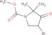 Methyl 4-bromo-2,2-dimethyl-3-oxopyrrolidine-1-carboxylate