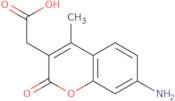 2-(7-Amino-4-methyl-2-oxo-2H-chromen-3-yl)acetic acid