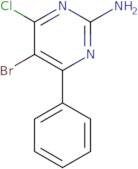 5-Bromo-4-chloro-6-phenylpyrimidin-2-amine