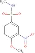 4-Methoxy-N-methyl-3-nitrobenzene-1-sulfonamide