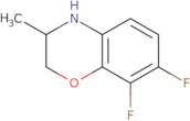 (S)-7,8-Difluoro-3-methyl-3,4-dihydro-2H-benzo[b][1,4]oxazine hydrogen sulfate (levofloxacin impurity)