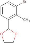 2-(3-Bromo-2-methylphenyl)-1,3-dioxolane