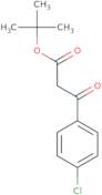 tert-Butyl B-oxo-4-chloro-benzenepropanoate