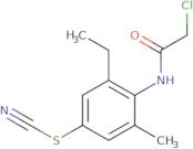 2-Chloro-N-[4-(cyanosulfanyl)-2-ethyl-6-methylphenyl]acetamide