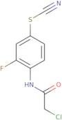 4-[(Chloroacetyl)amino]-3-fluorophenyl thiocyanate