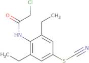 4-[(Chloroacetyl)amino]-3,5-diethylphenyl thiocyanate