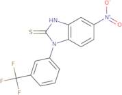 5-Nitro-1-[3-(trifluoromethyl)phenyl]-1H-1,3-benzodiazole-2-thiol