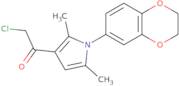 2-Chloro-1-[1-(2,3-dihydro-1,4-benzodioxin-6-yl)-2,5-dimethyl-1H-pyrrol-3-yl]ethan-1-one