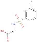 2-(3-Bromobenzenesulfonamido)acetic acid