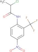 2-Chloro-N-[4-nitro-2-(trifluoromethyl)phenyl]propanamide