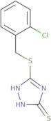 5-{[(2-Chlorophenyl)methyl]sulfanyl}-4H-1,2,4-triazole-3-thiol