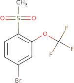 4-Bromo-1-methanesulfonyl-2-(trifluoromethoxy)benzene